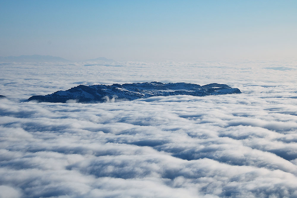 Toloño a vista de vuelo en Globo