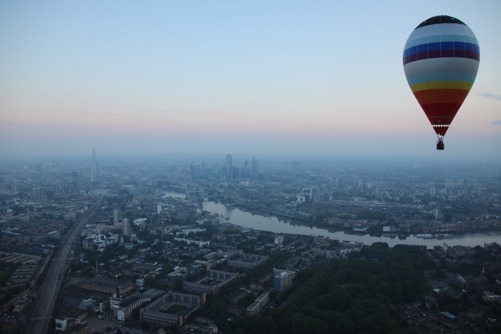 vuelo globo londres portada